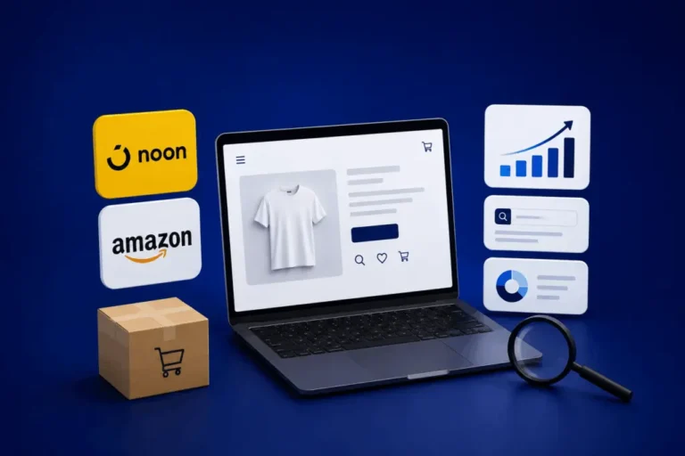 noon and amazon market place